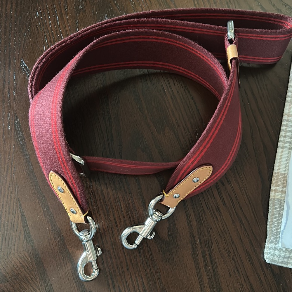 Coach webbed shoulder/crossbody Novelty strap